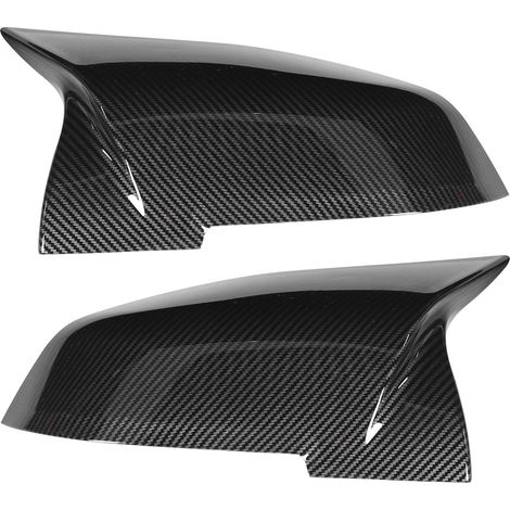 Modification auto : Coque de rétroviseur texturée en fibre de carbone pour BMW F30/F31 (2012-2018) (1/5)