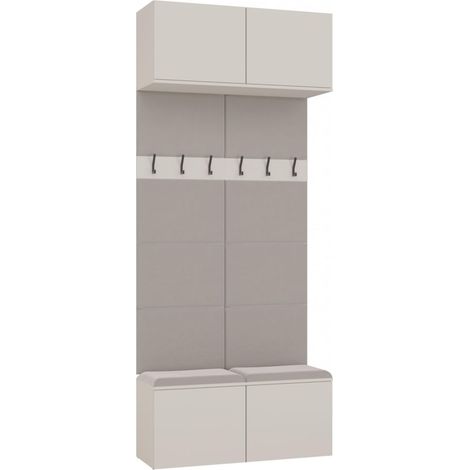 Armadio, cashmere / beige, 100 x 238 x 35 cm