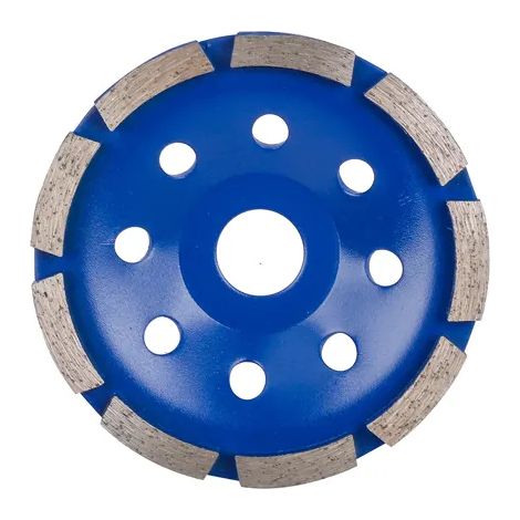 Mola a tazza diamantata segmentata ø115 x 22,2 mm x 9 denti