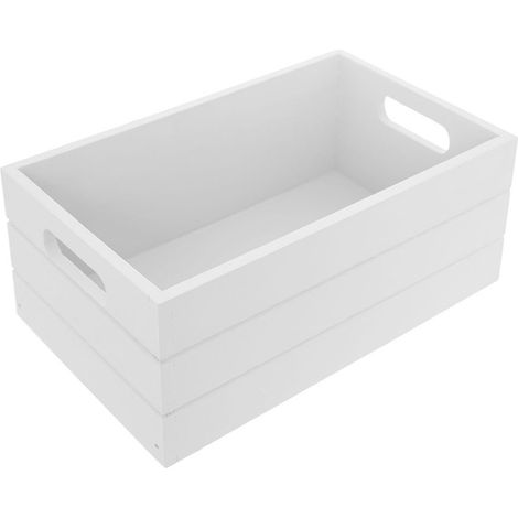 Aufbewahrungsbox aus Holz, Holztruhe, 31 x 21 x 13 cm