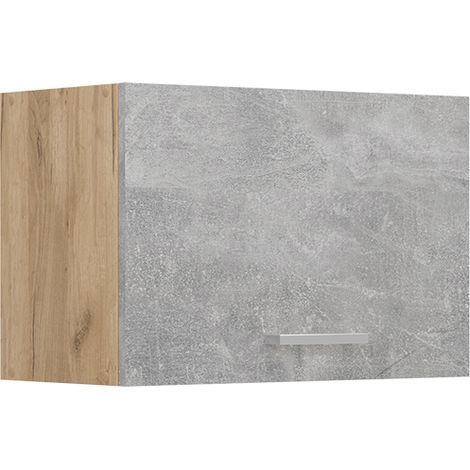 Pensile da cucina R-Line, Calcestruzzo, 60 cm Piatto, Vicco