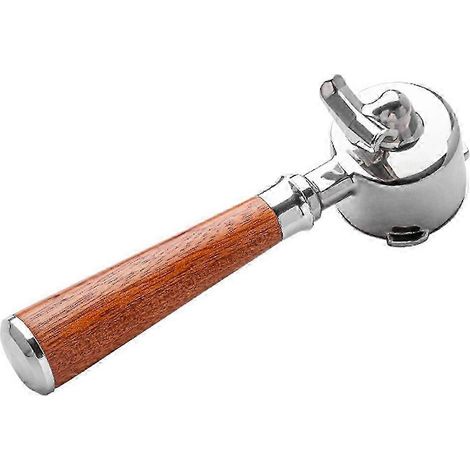 Poignée portable double ouverture 51 mm en acier inoxydable avec panier-filtre, compatible avec la machine à café Homix Hibrew H11 Phico Brayer (fd) (1/5)