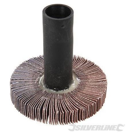 RUOTA LAMELLARE CARTA ABRASIVA LEGNO PER SMERIGLIATRICE A TAMBURO 420W 239 SILV