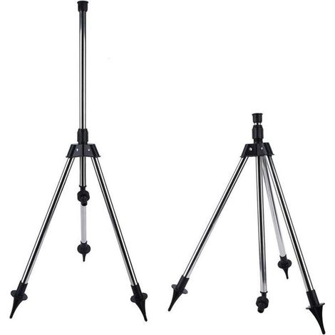 Trépied pour arroseur d'irrigation, Support de trépied réglable, trépied réglable, trépied à Filetage /2 '' 22,64-35,43 Pouces pour l'arrosage des Jardins d'irrigation agricole (1/5)