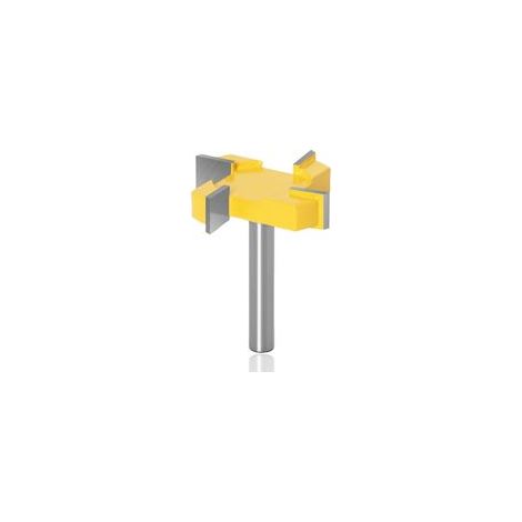 Fraise à Surfacer 8mm - Fraise CNC de Toupie Routeur, Outil de Fraisage pour Surface Bois, Précision Haute Performance