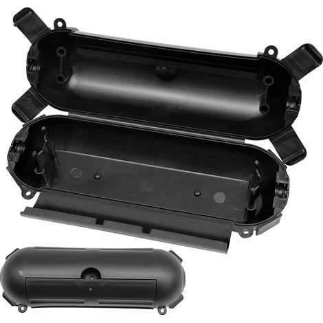 Boîte à Câbles Étanche IP54 – Cache Cable et Boîte de Rangement pour Multiprises, Rallonges et Prises Extérieures, Sécurité Électrique Résistante aux Intempéries (1/5)