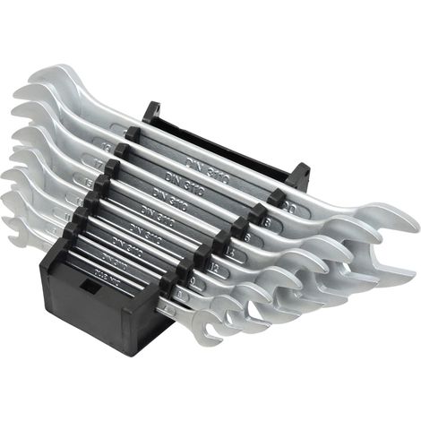 FAMEX 10255-08 Jeu de plates - Clé a fourche