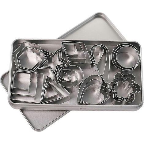 Emporte-pièces en acier inoxydable, outil de pâtisserie, cadeau, moule à biscuits DIY (1/4)