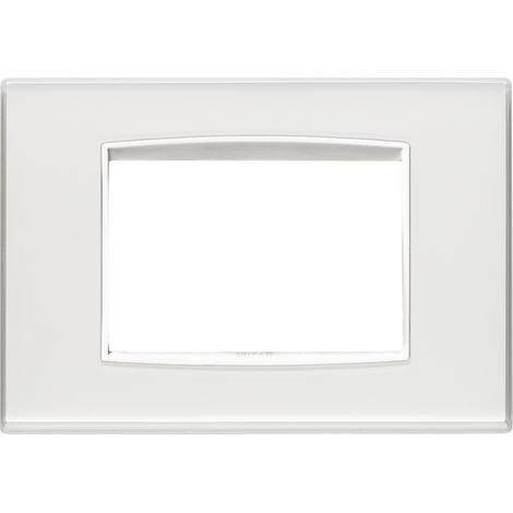 Placca Classic 3M Reflex Ghiaccio VIMAR 20653.B41