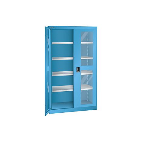 Armario para cargas pesadas 4 baldas con puertas con