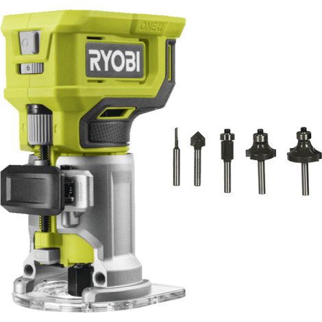 Confezione RYOBI - Tagliaboschi - RTR18-0 - 18V OnePlus - Senza batteria o caricatore - Set di 5 frese miste RAKRBS5 - G (1/5)
