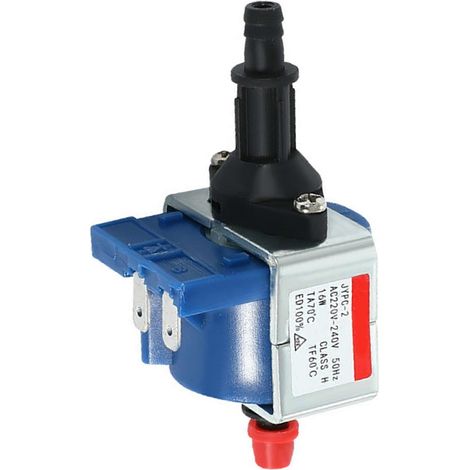 Pompe à eau électromagnétique 16W, en métal ABS, pompe à vanne électromagnétique, compatible avec les fers à vapeur, entretien efficace, installation facile, disponible en plusieurs couleurs. (1/5)