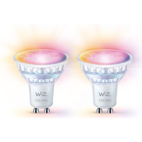 Signify Confezione di due lampadine LED GU10 trasparenti da 50W (1/5)
