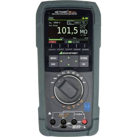Gossen Metrawatt M273S Multimetro portatile, Strumento ad alta precisione Calibrato (DAkkS) digitale Data logger CAT II (1/3)