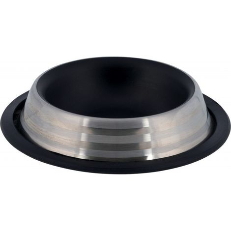 Ecuelle en acier inox 0.45 litre ø 19 cm gamelle pour chien - Trixie (1/3)