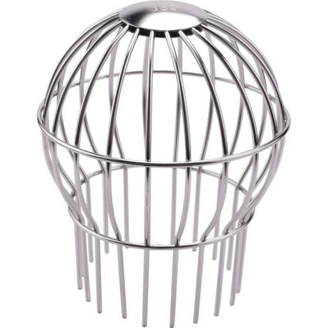 Drain Extérieur Toit Anti-Blocage Capuchon Rond Filtre Grille de Protection Gouttière Évacuation Eau Plancher