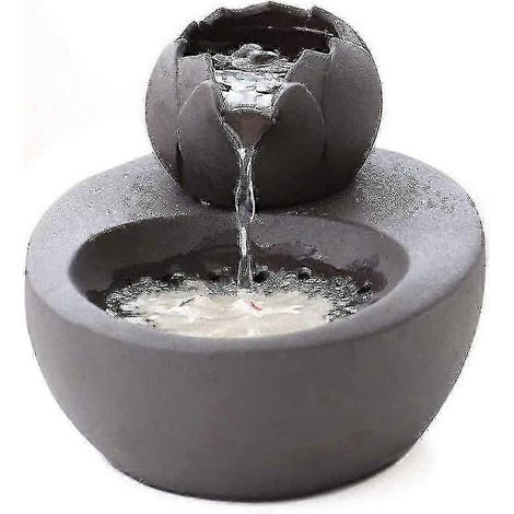 Fontaine à eau pour chats, distributeur d'eau silencieux en céramique, noir, pour chiens et chats, usage quotidien portable.-AquaForge (1/5)