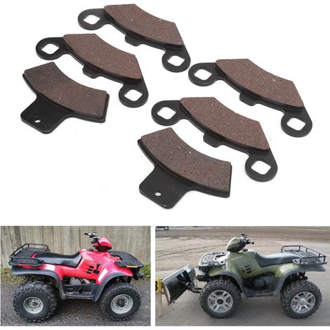 Plaquettes de frein avant et arrière pour Polaris Sportsman 335 1999 2000 (1/5)