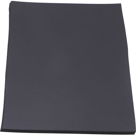 Tapis de maintenance noir antidérapant, flexible, imperméable et isolant thermique pour machine à plastifier (1/5)