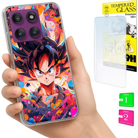 Funda para Motorola Edge 60 Pro con carcasa trasera y cristal 9H. (1/5)