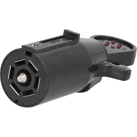 Testeur de circuit de remorque 7 broches à lame RV, 6 voyants LED, outil de diagnostic pour voitures et véhicules utilitaires (1/5)