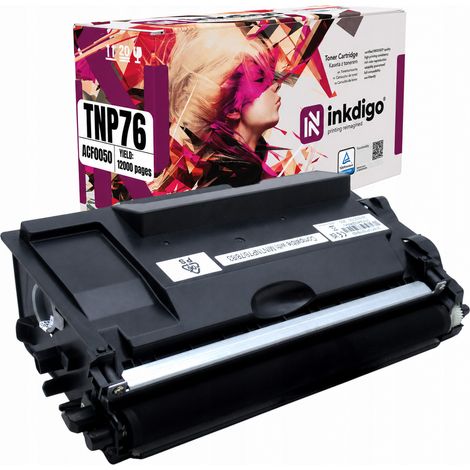 Toner Inkdigo TNP76 compatibile con Konica Minolta Bizhub 4000i 4020i, certificato TÜV. (1/5)