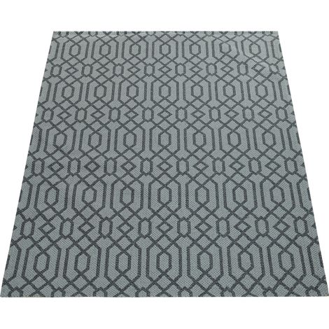 Paco Home Teppich Wohnzimmer Skandinavischer Stil Modern Grau Beige 60x100 cm