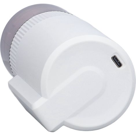 Moulin à Café Électrique Portable USB Mini - Broyeur à Cône Automatique Rechargeable Sans Fil pour Maison et Voyage - Blanc (1/5)