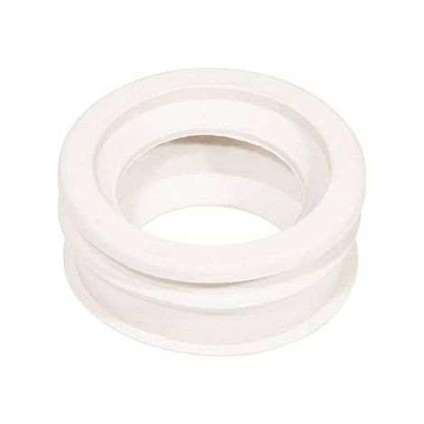 IDROBLOCK Morsetto Per Scarico WC 40 x 45 Bianco