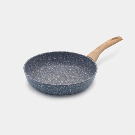 Antihaft-Aluminiumpfanne 24cm mit Holzgriff Pierre Gourmet (1/2)