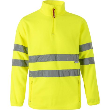 Forro Polar Alta Visibilidad AMARILLO FLÚOR 3XL