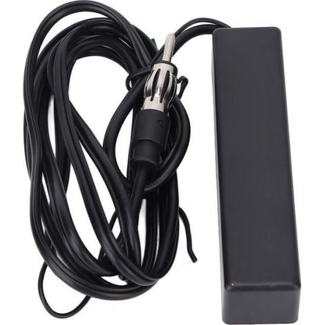 Antenne Am/Fm Amplifiée Dissimulée 12 V Gain 20 Db En Cuivre Avec Câble 1,6 M Pour Voiture ×1 (1/4)