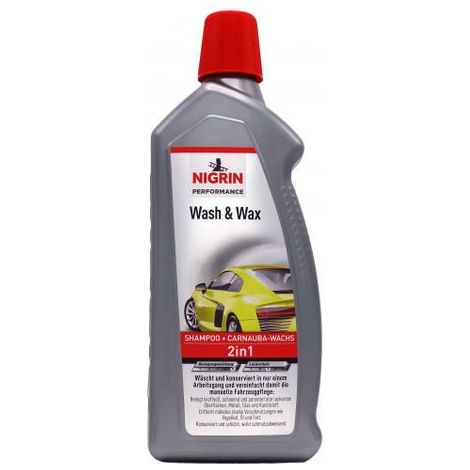 Nigrin Performance Wash + Wax Turbo 1L Autopflege (1/5)