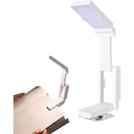 Liseuse à Clip Portable, pliable et réglable, avec port USB (1/5)