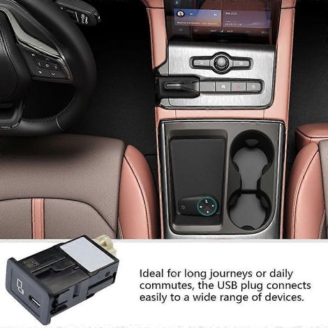 Interface multimédia USB Type C pour voiture, compatible avec la référence 2478209000, pour une lecture audio et vidéo stable. (1/4)