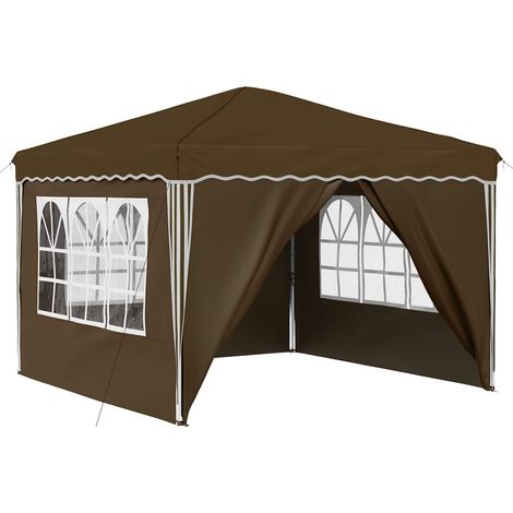 Maison Exclusive - Pop-up Partyzelt 288 x 288 x 245 cm Taupe Oxfo (1/5)
