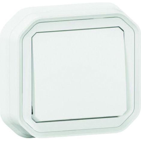 Wasserdichter Schalter Oder Wechselschalter IP55 Plexo 10A Weiß - Legrand