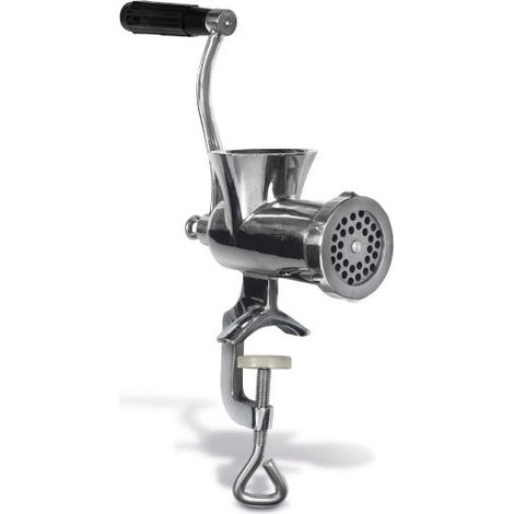 Reber 8690N hachoir &agrave viande manuel en acier inoxydable n.5 trou de plaque 4,5mm - AT04   2,50-4,00 mt
