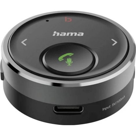 Hama Bluetooth®-Receiver für Kfz, 3,5-mm-Stecker, Sprachsteuerung, Freisprechen Vivavoce Bluetooth® (1/5)