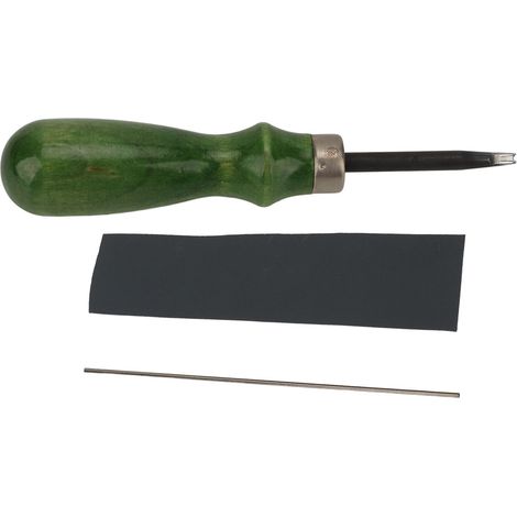 Outil de rasage des bords n° 4, outil d'arrondi des angles, outils pour le travail du cuir, outil professionnel de rasage des bords du cuir (1/5)