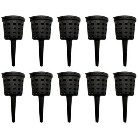 10pcs/Set Fertilizer Lid Basket Bonsai Planting Nursery Fertilizer Out Box (1/5)