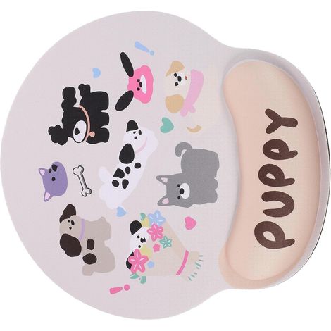 Mauspad mit Memory Foam Handgelenkauflage und Lustigem