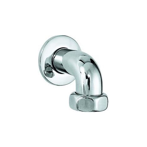 GROHE Codo de salida 12436 proyección 90mm sin termómetro 1 1/2\"x5/4\" cromado, 12436000