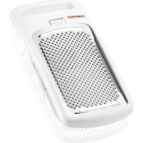 Rallador de nuez moscada leifheit acero blanco 8 5 cm