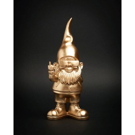 STATUETTA BERNARDO GOLD 29 CM