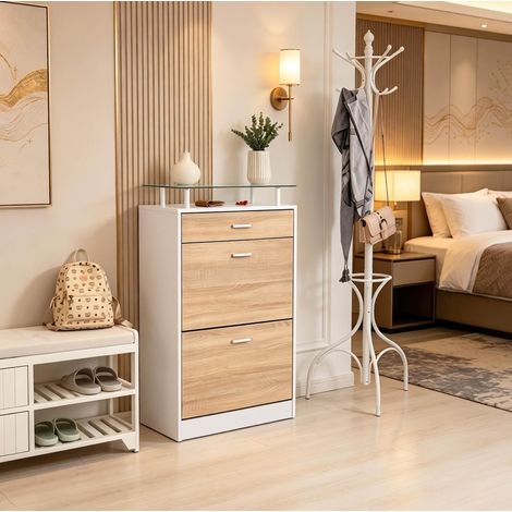 Zeitgenössisches Design Aufbewahrungsschrank,Schuhschrank,Umkleideraum Aufbewahrungsschrank,Flur Aufbewahrungsschrank (1/5)