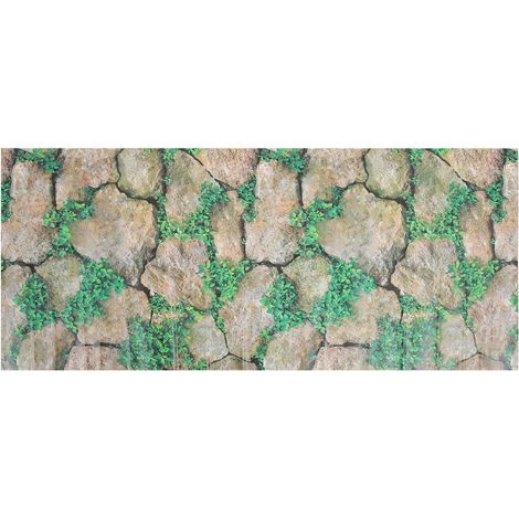 Papier Peint Adhésif Décoration Créative et Vivante à Motifs Rocheux sans Impact Reptile pour Terrarium et Aquarium pour L'aménagement Fond de Vivarium (1/5)