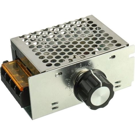 4000W Haute Puissance SCR Régulateur de Tension Électronique 220V AC Moteur Régulateur de Vitesse Gradateur Thermostat (1/4)