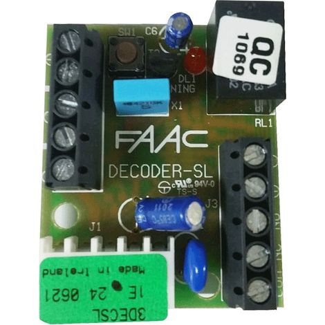 FAAC 785506 Decoder SL PLUS Scheda Decodifica Ricambio (1/2)