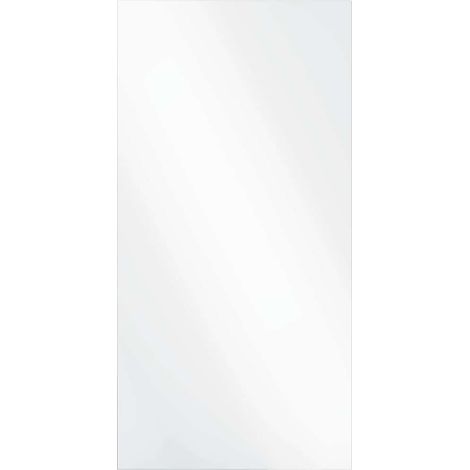 Wandspiegel Rechtwinklig 50 x 100 cm Gehärtetes Glas vidaXL